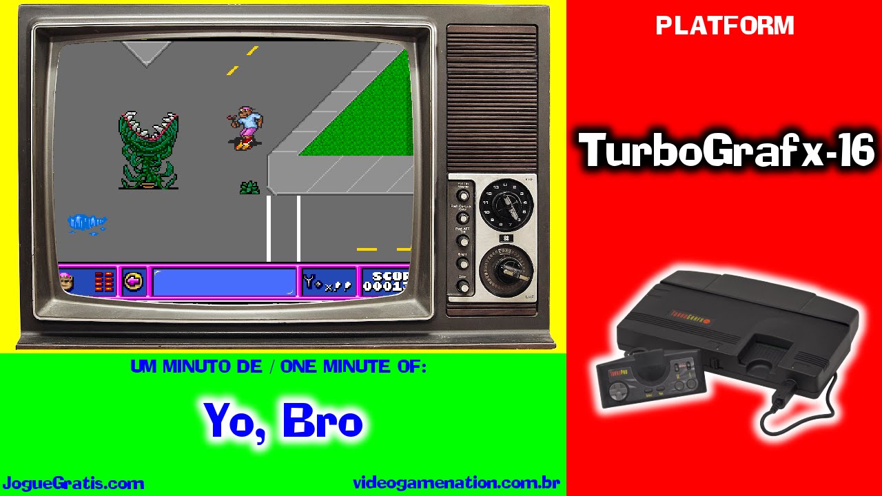 Yo, Bro,  TurboGrafx-16, NEC, 1991