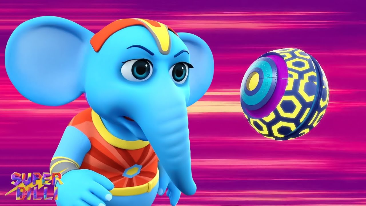 Ek Mota Hathi, एक मोटा हाथी, Kids Rhymes and Baby Song for Learning