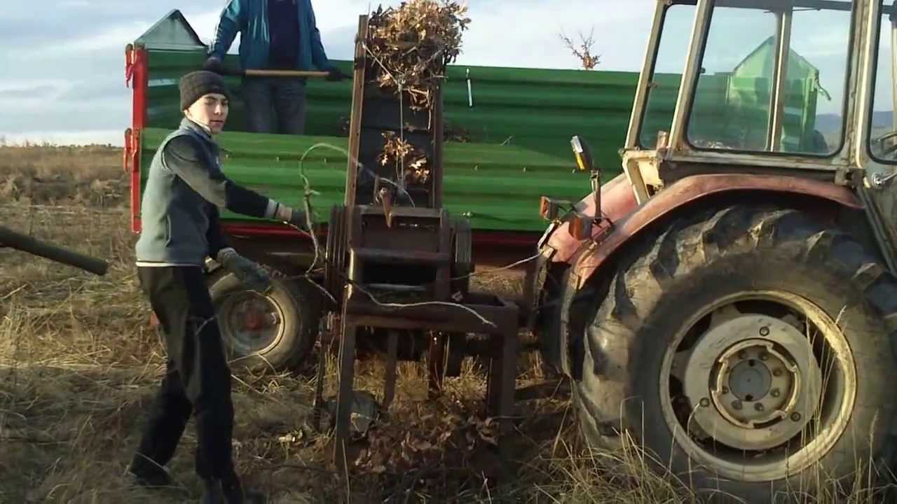 Rębak do gałęzi (własnej konstrukcji)
