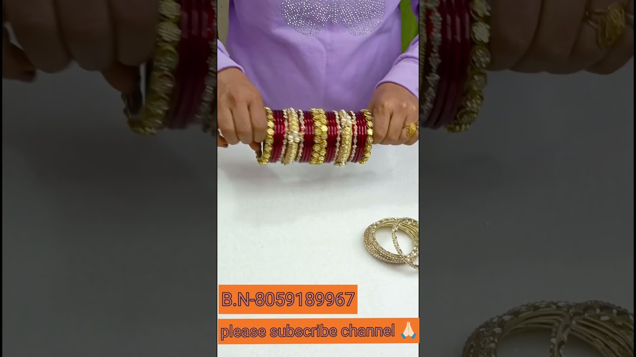 #beautiful party wear bangles set #handmade lakh bangles #desiner bangles set @aruna bangles