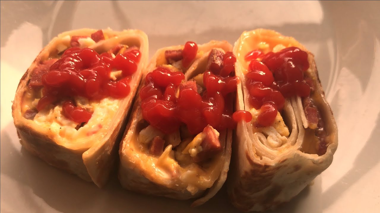 I can eat this everyday!!!! warp for breakfast - Wrap na śniadanie