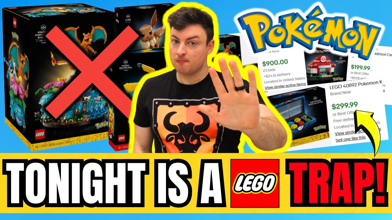 Thousands of Collectors Are About To Walk Into the LEGO Pokémon TRAP!