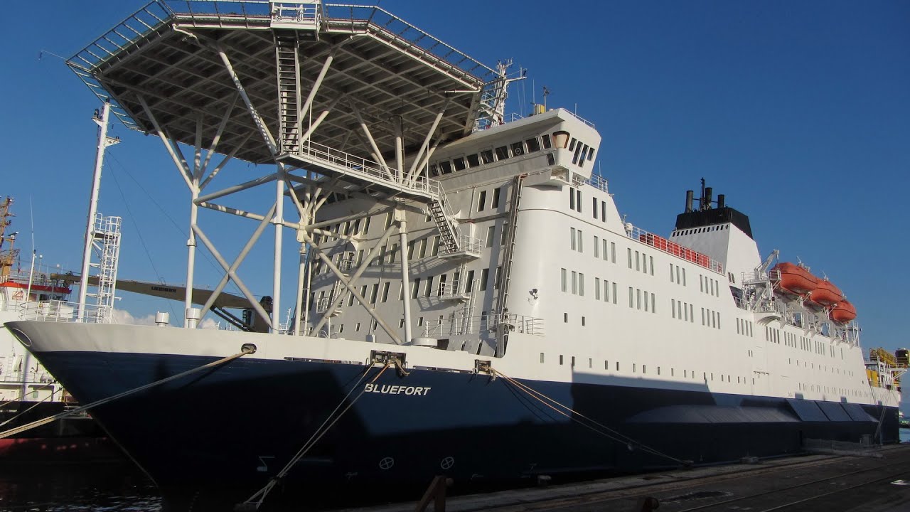 MV Bluefort - Engine room part 2