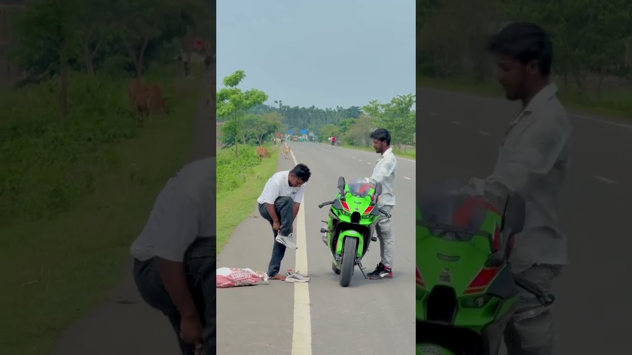 Bhikhari Ka aukat ￼😱😱 #kawasaki10r