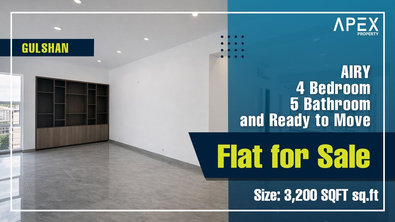 ✨ Studio-Style Luxury Apartment for Rent in Gulshan-2 | 3,200 SQFT ✨