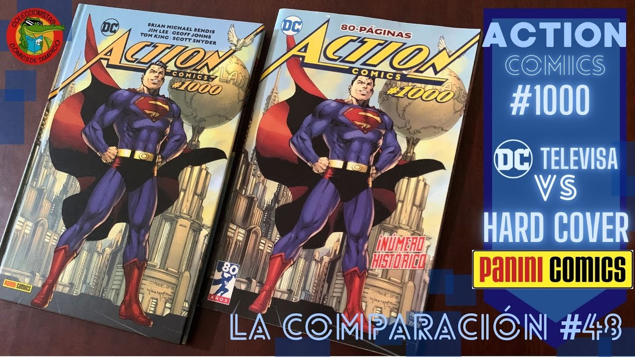 ACTION COMICS #1000 Televisa VS Panini comics México La comparación #48