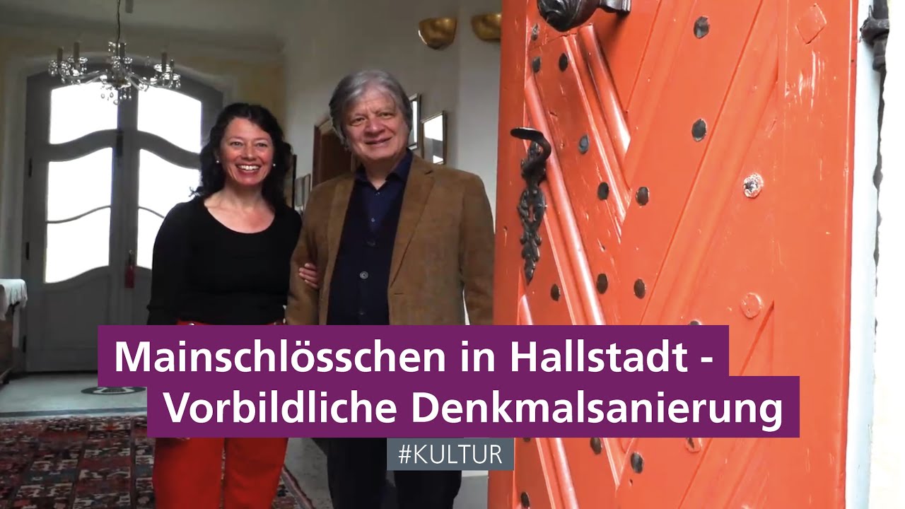Das Mainschl&ouml;sschen in Hallstadt bei Bamberg - Denkmalsanierung mit Vor bildcharakter