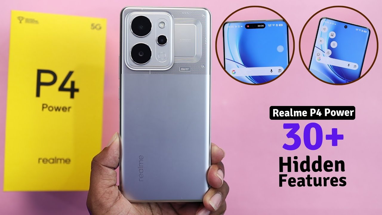 Realme P4 Power Top 30+ Hidden Features | Realme P4 Power Tips and Tricks