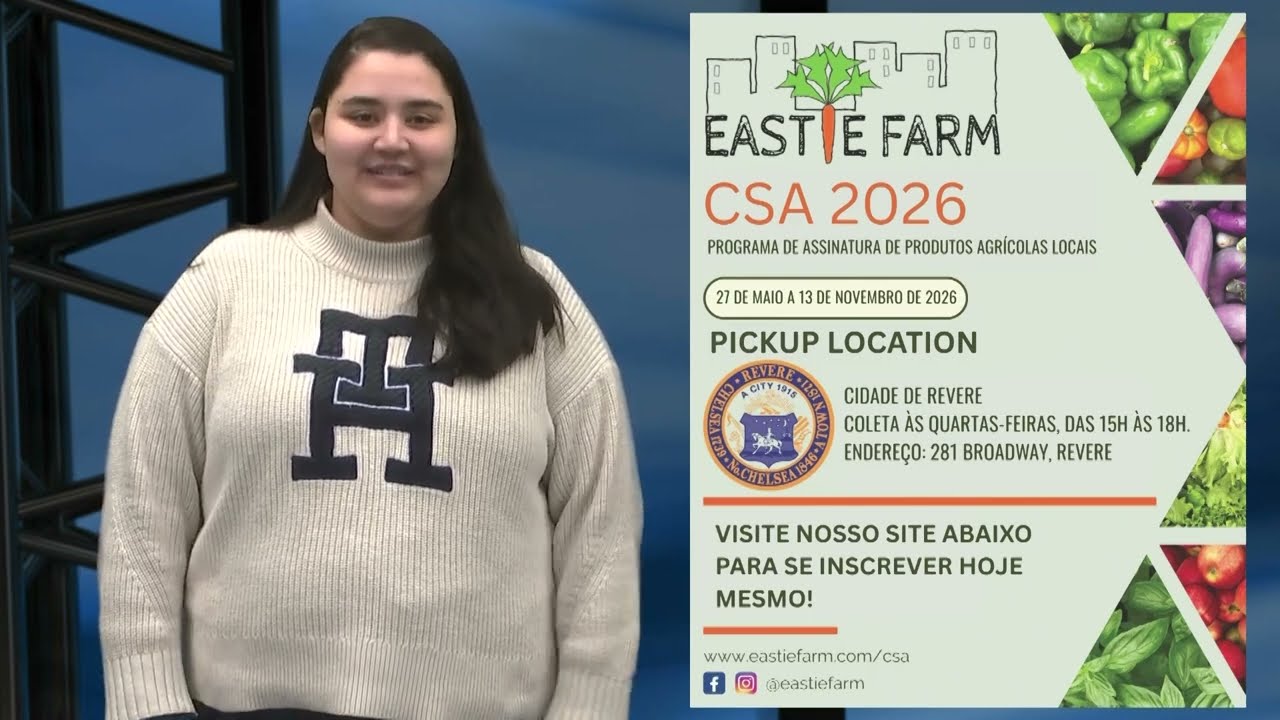 The City of Revere partners with Eastie Farm's CSA! - Portuguese
