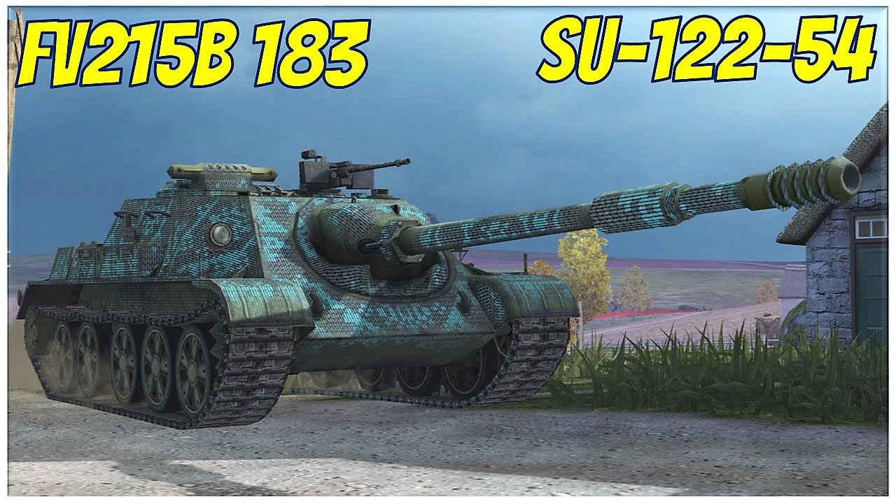 FV215b 183 and SU-122-54: Tank Masters in Action