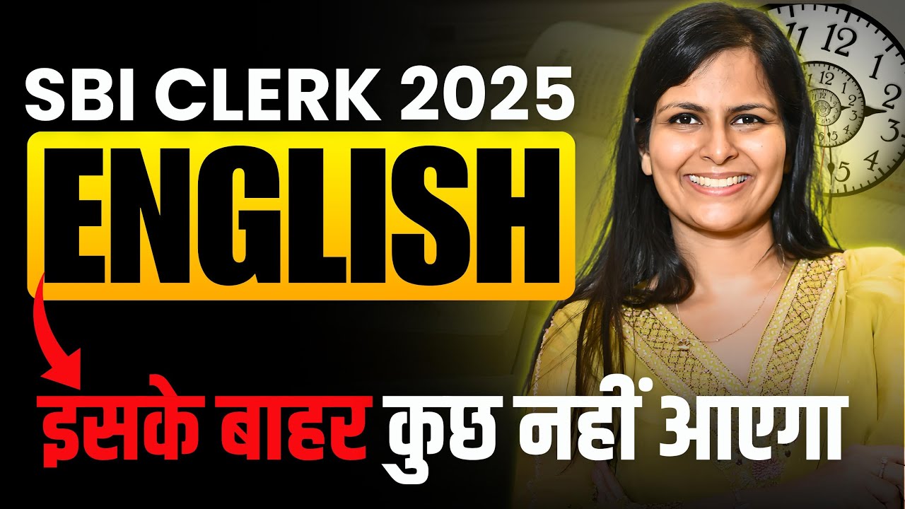 English Marathon Class | Complete Syllabus In One Video | SBI Clerk 2025 |Nimisha Bansal #compulsory