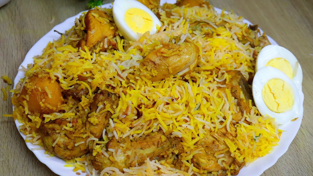 Kolkata Style Chicken Biryani | Aloo wali Kolkata Chicken Biryani Recipe | Yasmin Huma Khan 🍗❤️