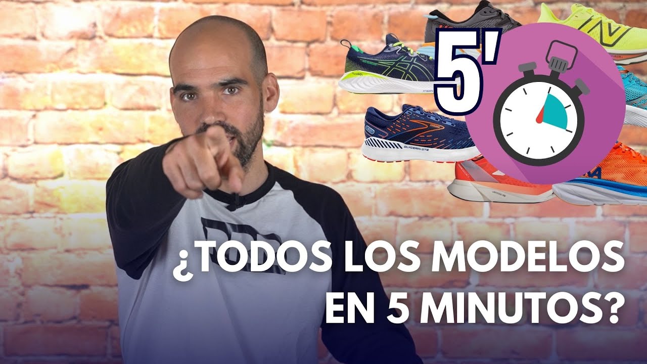 ¿Se pueden resumir todas las zapatillas de running del mercado en 5 minutos? ¡Nos ponemos a prueba!