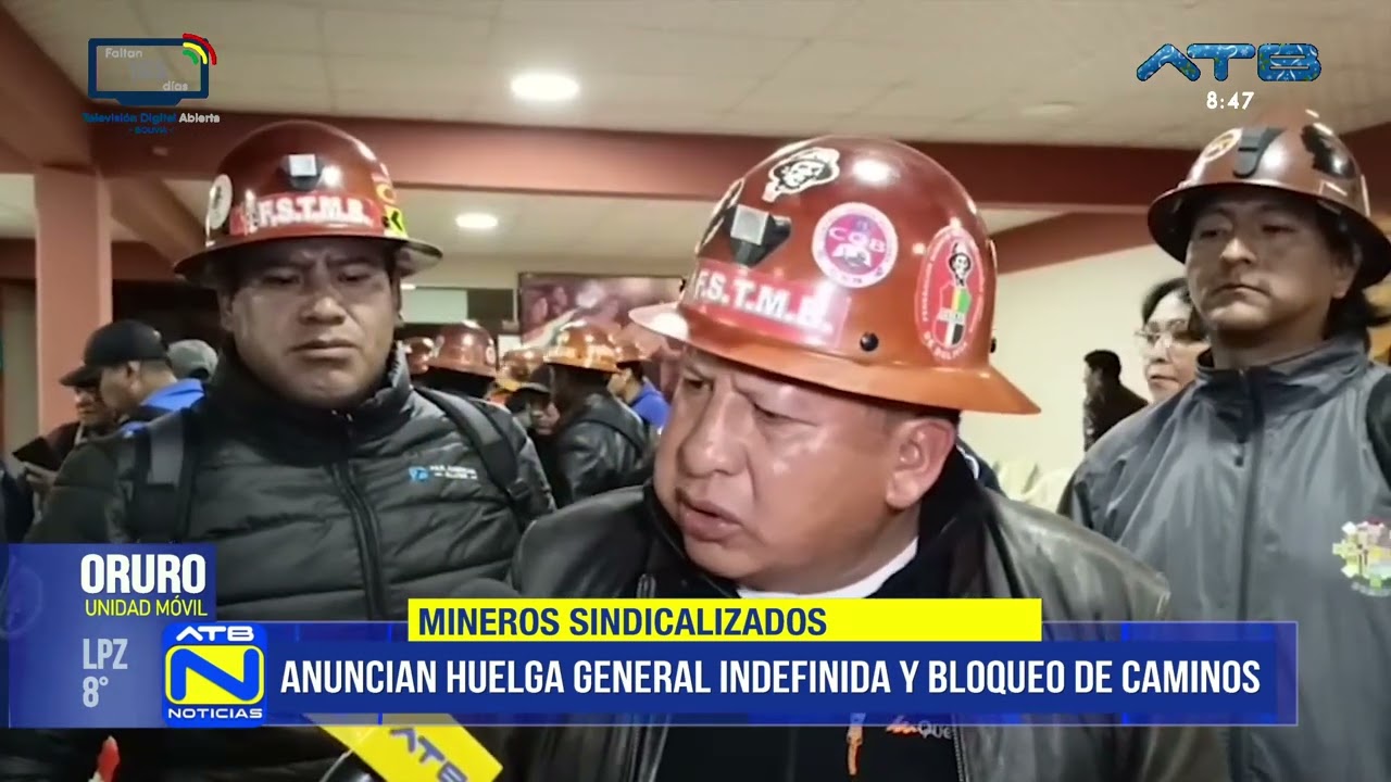 FSTMB se declara en emergencia y convoca a paro indefinido contra el Decreto 5503