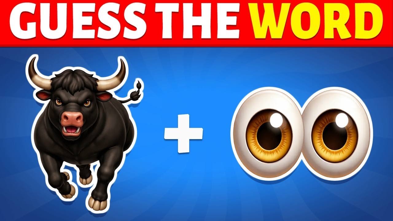 Guess The WORD By Emojis? 🤔🙄 Best Emoji Quiz 2026 | 60 Words | Nemo Quiz