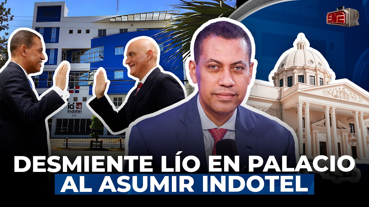 GUIDO GÓMEZ MAZARA DESMIENTE SUPUESTO LÍO EN PALACIO NACIONAL AL ASUMIR INDOTEL