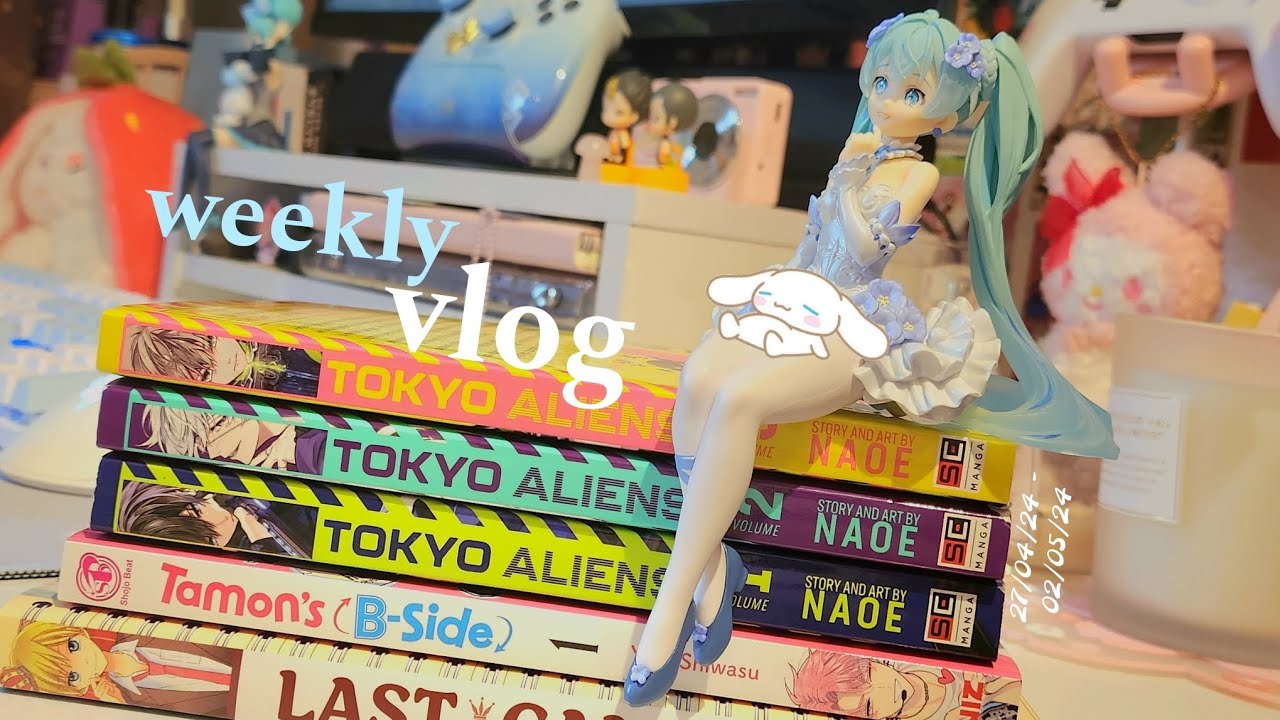 weekly vlog 🎟 going to the cinema, reading manga, & keeping motivated