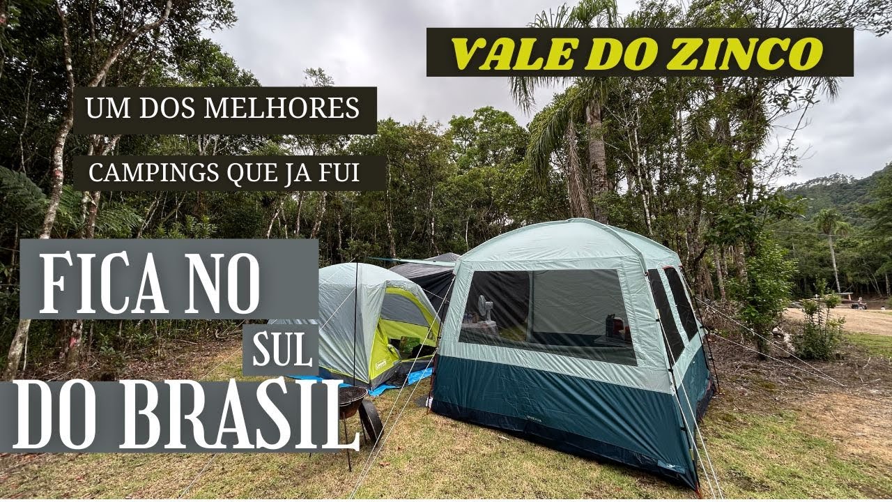 UM DOS MELHORES CAMPING DE  SANTA CATARINA -  VALE DO ZINCO EM BENEDITO NOVO