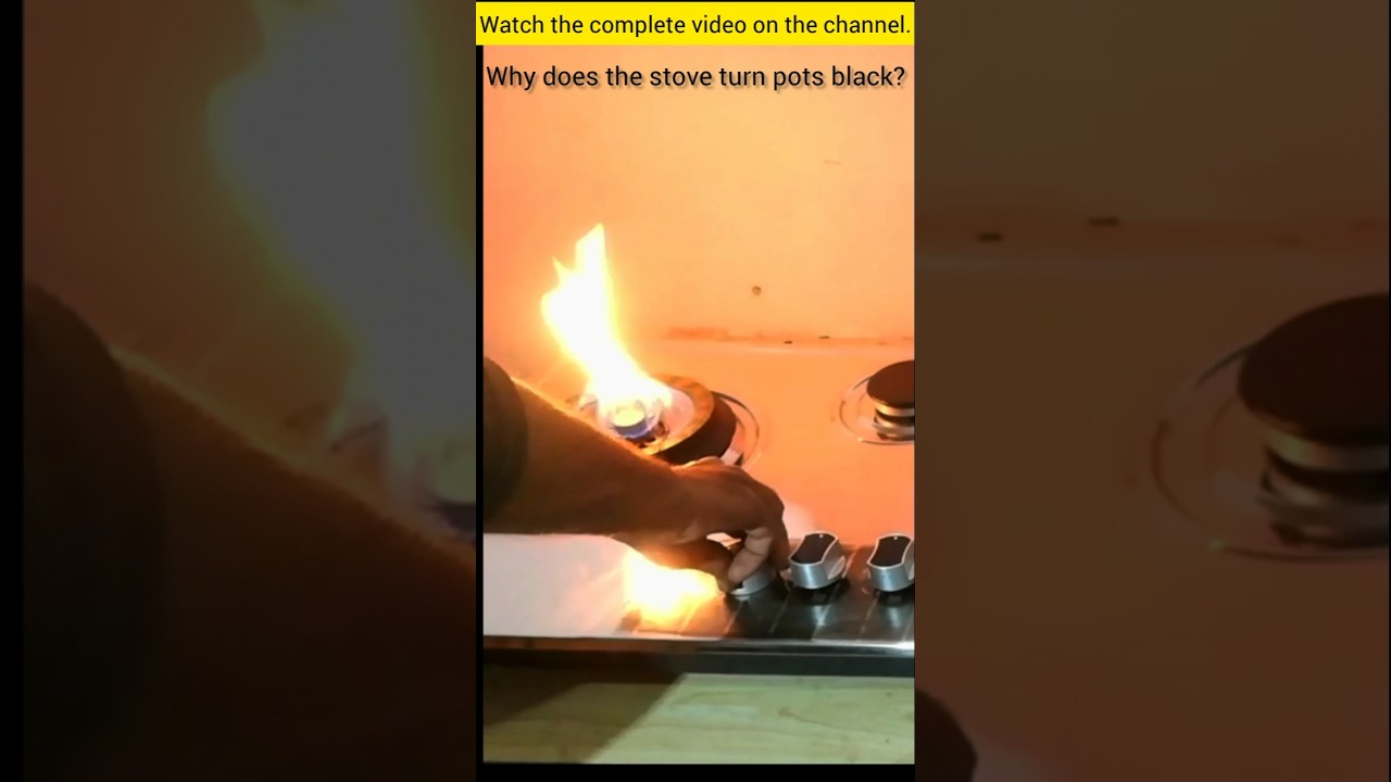 Why does the stove turn pots black?,Complete setting,@technicalRb-1