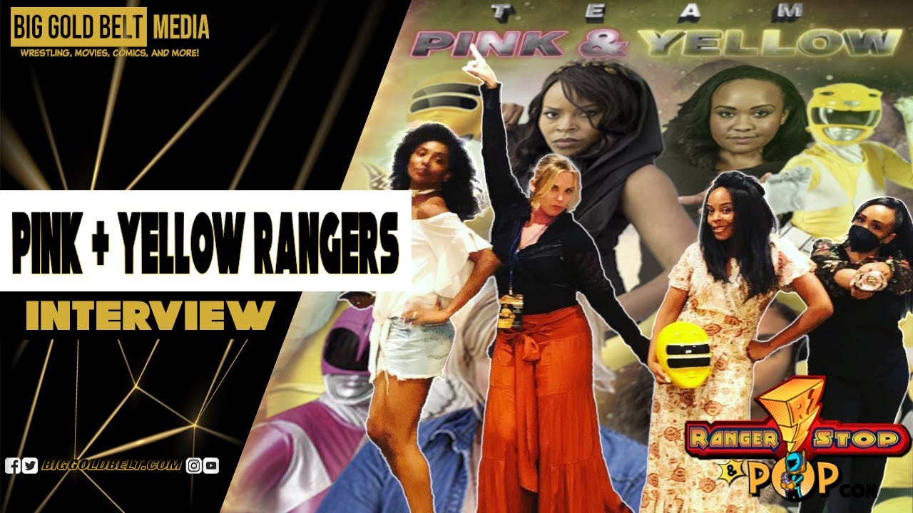 Pink & Yellow Power Rangers Interview | Rangerstop & Pop Atlanta (2021)