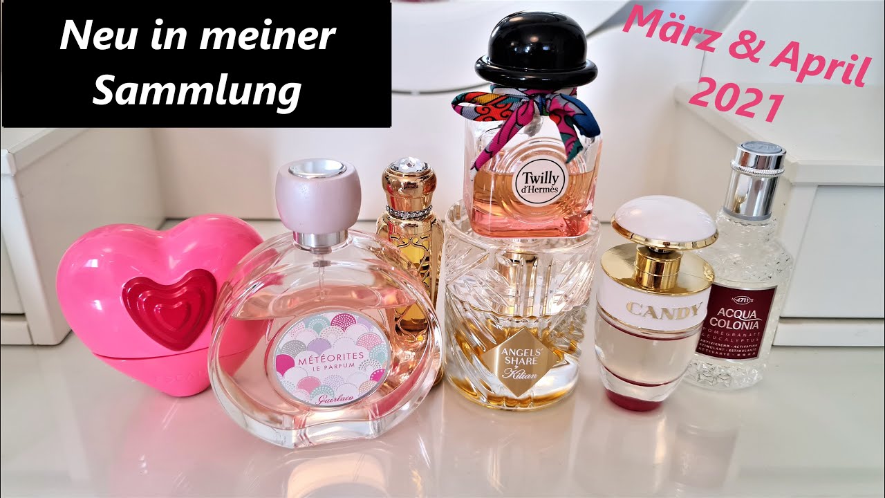 Neue Düfte in meiner Parfümsammlung März April 2021: Angels' Share, Twilly, Candy Kiss...