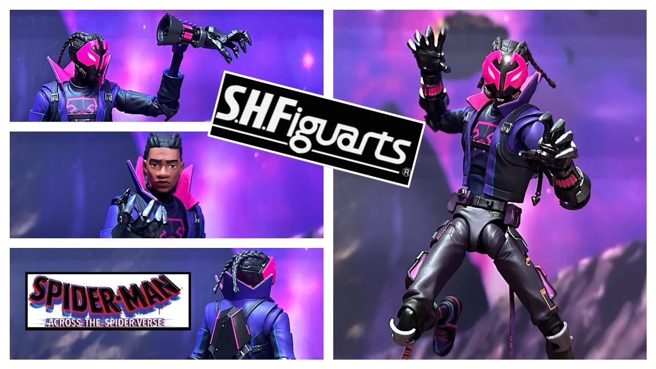 S.H.Figuarts Miles G.Morales Spider-Man: Across the Spider-Verse SHF 邁爾斯·G·摩拉斯 #spiderman #figure 