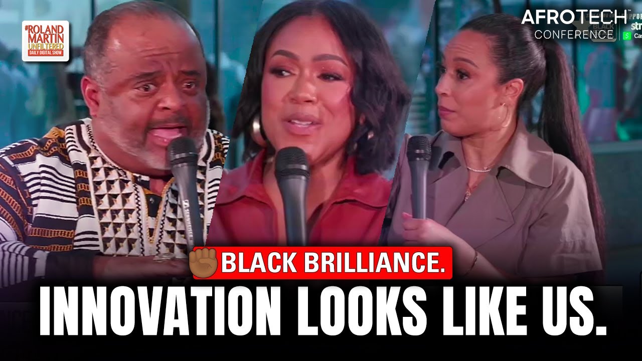 We Are the Innovation We&rsquo;ve Been Waiting For. Tiffany Cross, Angela Rye & Roland at AfroTech 2025.
