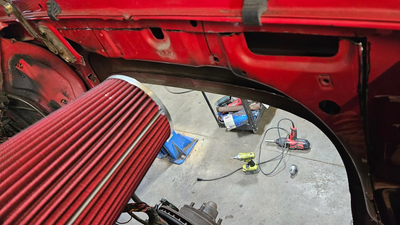 1984 C10 Modifing inner fenders for Lowered Trucks