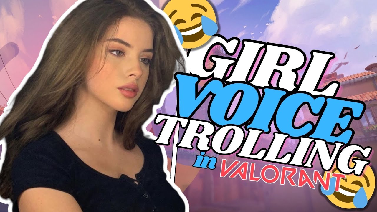 GIRL VOICE TROLLING DOWN BAD TEENAGERS in VALORANT!