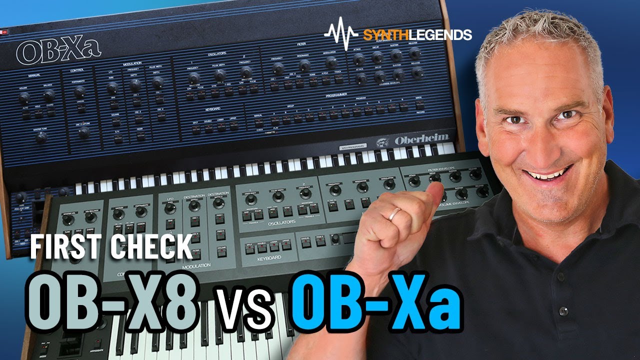 Oberheim OB-X8 vs OB-Xa - all original factory presets