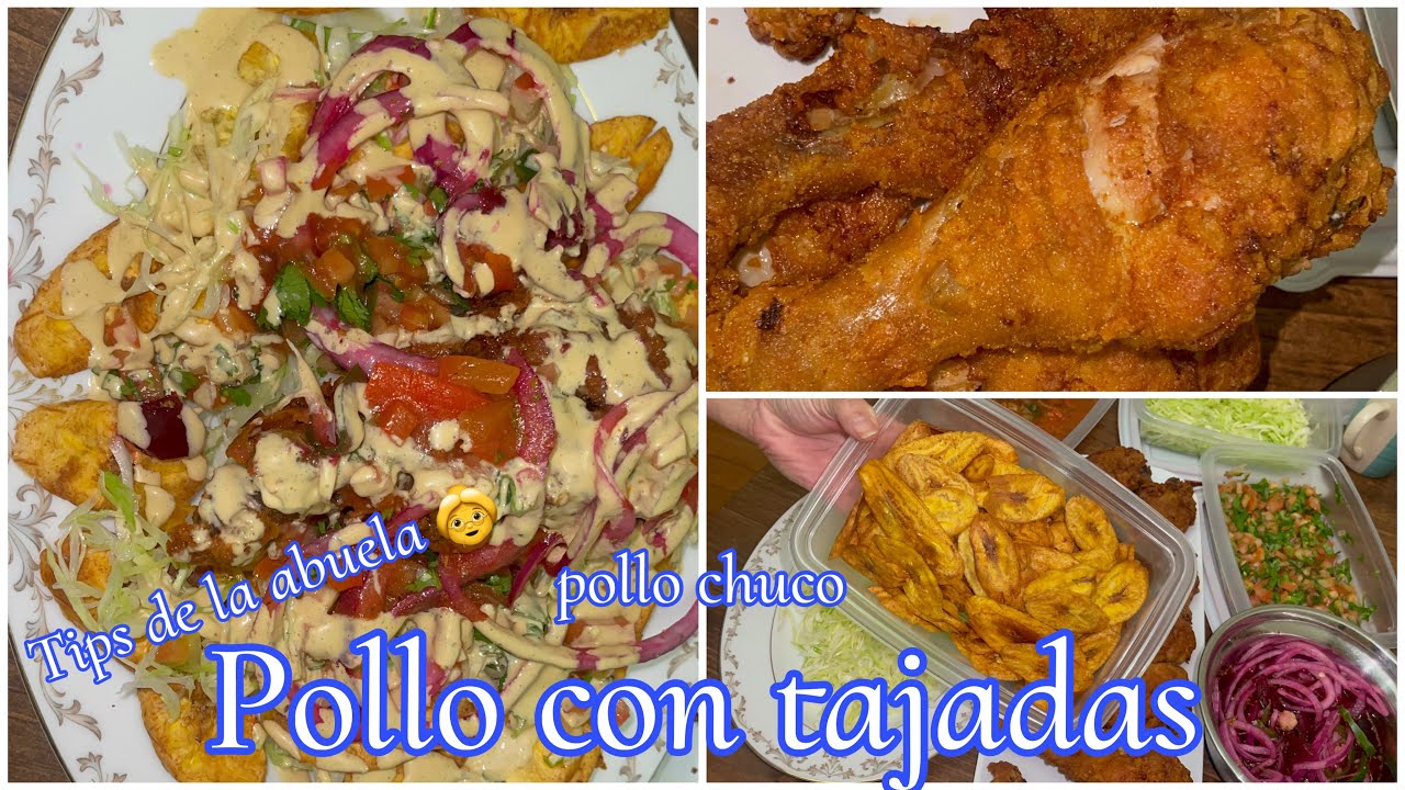 #POLLO FRITO CON #TAJADAS / COMIDA TÍPICA HONDUREÑA ❌