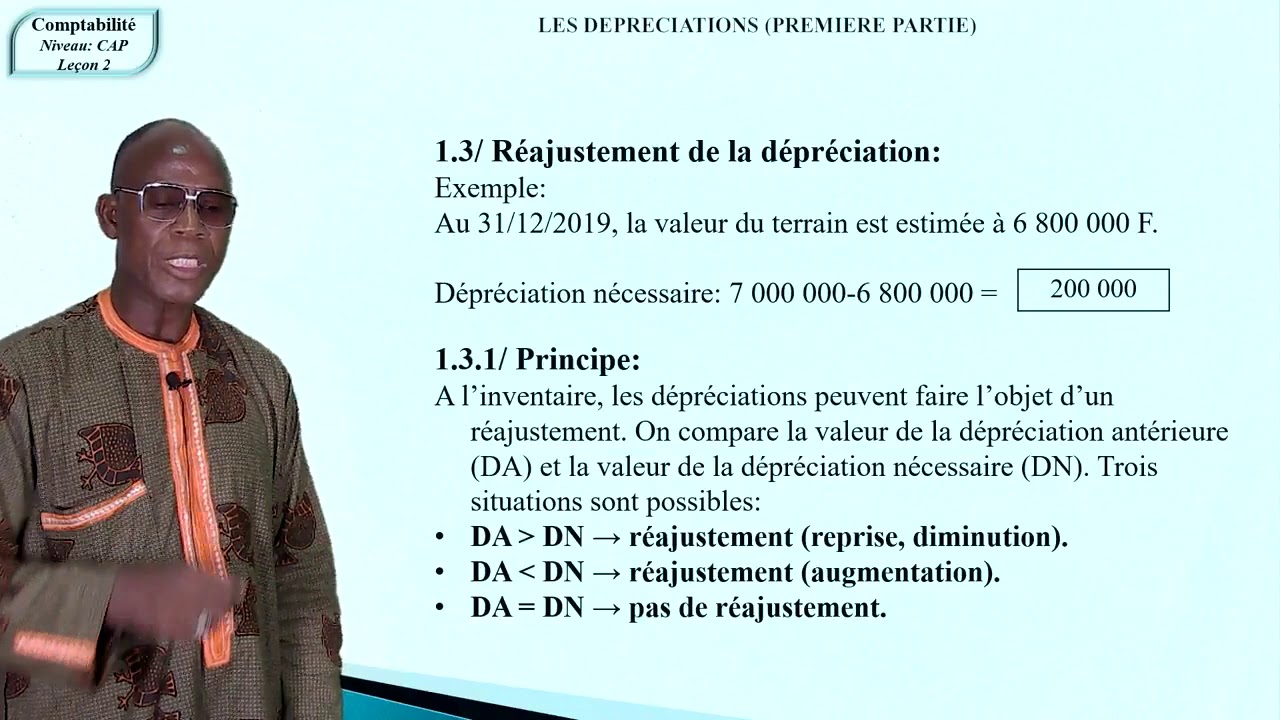 Comptabilité : Les Dépréciations (Première partie)
