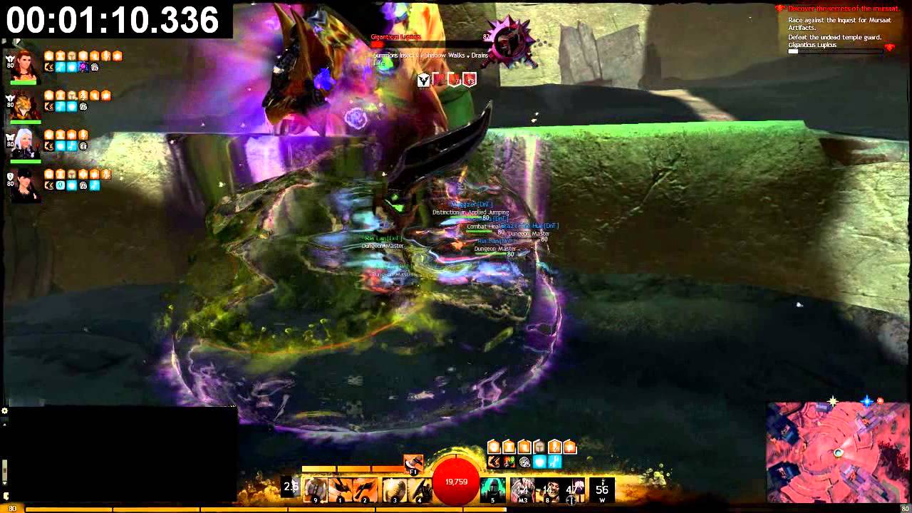 GW2 - The Ruined City of Arah Explorable Mursaat Path 2 War