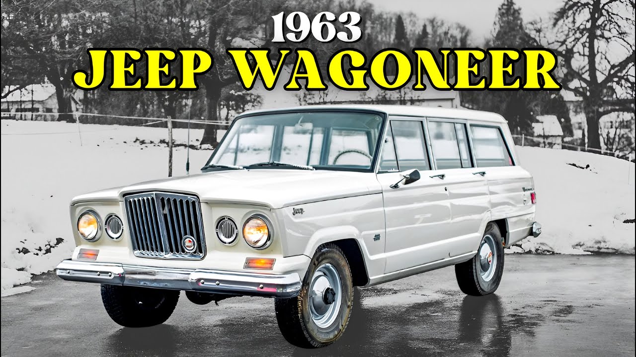 The SUV That Invented the American Suburb: The 1963 Jeep Wagoneer