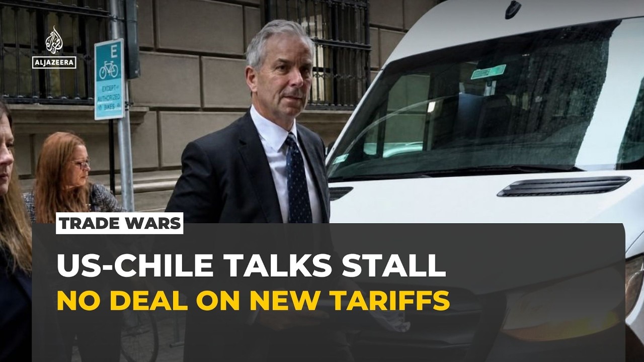 Chile-US trade talks end without deal amid tariff pressure to join Shield of the Americas