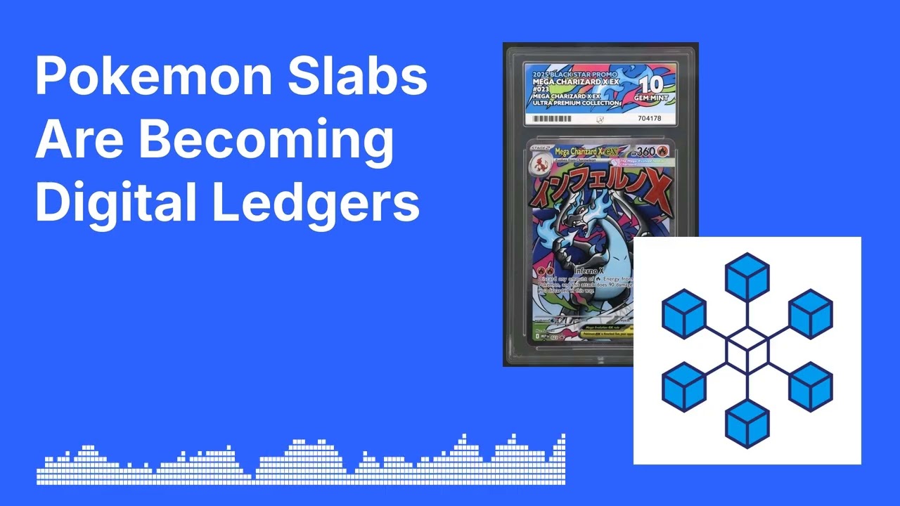 Pokemon Slabs Are Becoming Digital Ledgers