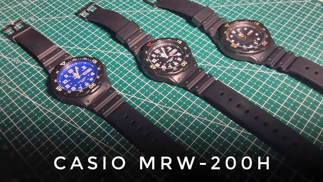 The CASIO MRW-200H | Everyday Beater Watch