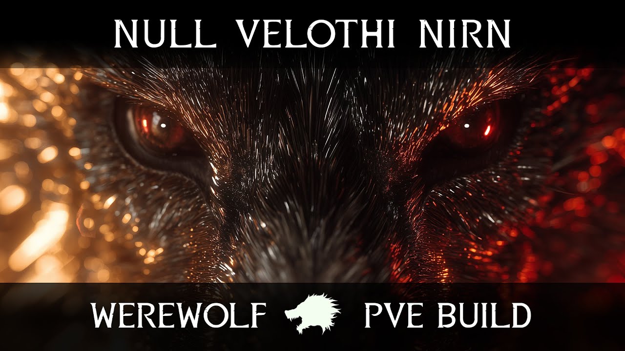 ESO Werewolf PVE Build - Velothi Ur-mage's Amulet - Pillar Of Nirn - Perfected Null Arca - Update 46