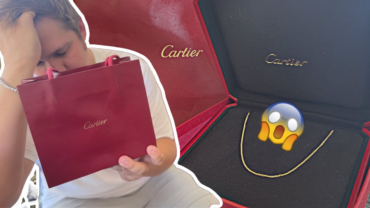 Зачем я купил эту золотую цепочку CARTIER?! (РАЗДАЧА)