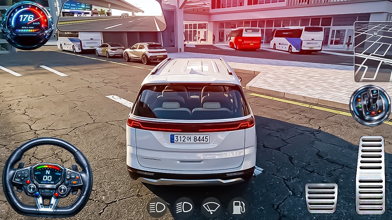 3D Driving Class Android Gameplay | Realistic City Driving Simulator