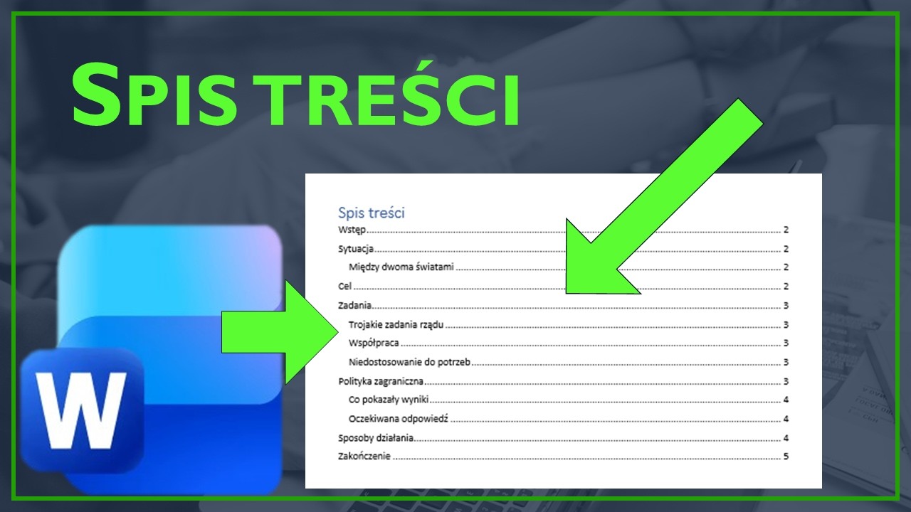 Jak zrobić spis treści w Wordzie | Kultura Języka