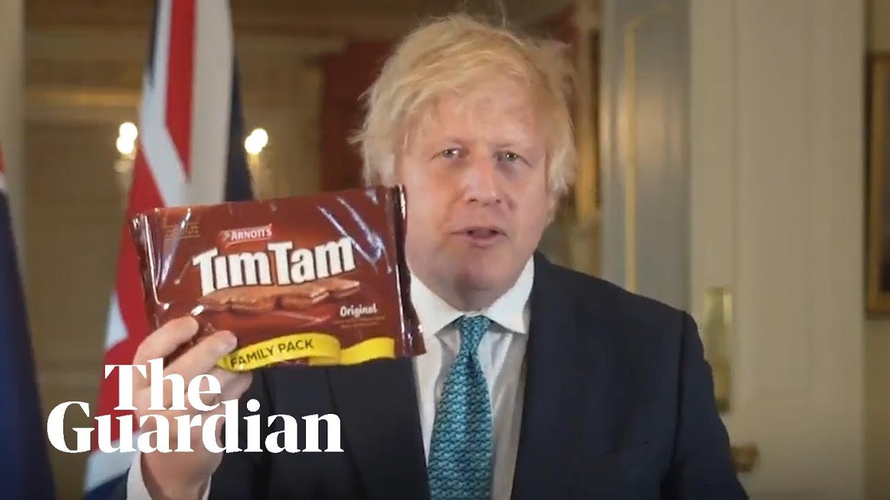 Boris Johnson claims Australia trade deal will bring 'reasonably priced' Tim Tams to UK