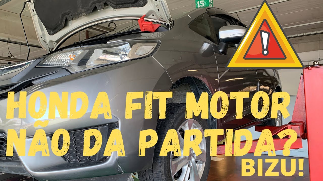 HONDA FIT, MOTOR NÃO DA PARTIDA?