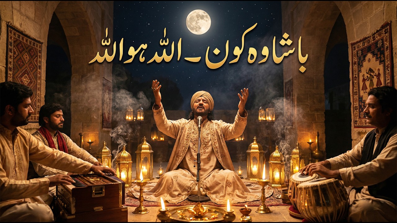 باشا وہ کون – اللہ ہو اللہ | Mystical Sufi Qawali 🌙🎵🙏
