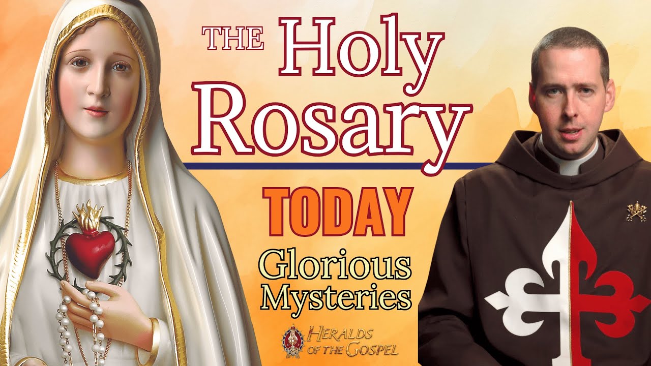 Holy Rosary Glorious Mysteries | Sunday June 22 #rosary #heraldsofthegospel #catholicprayer