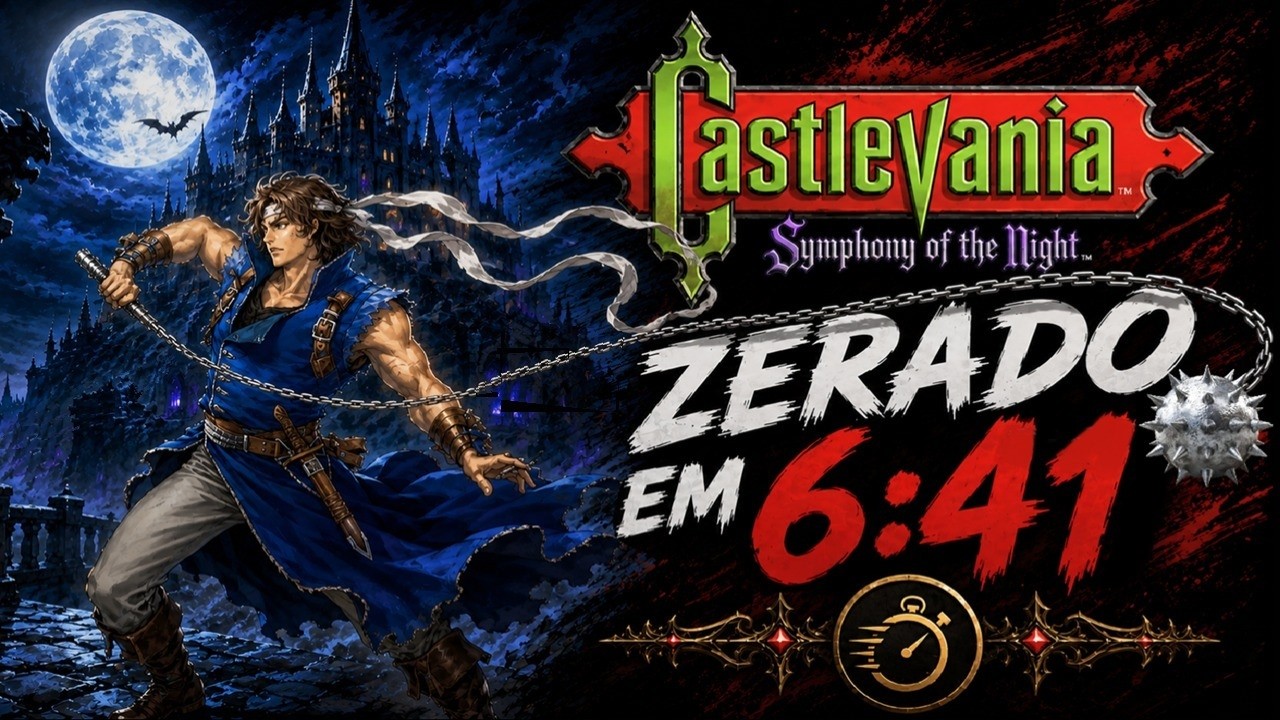 Zerei SOTN de RICHTER em 6:41 - SYMPHONY OF THE NIGHT Speedrun