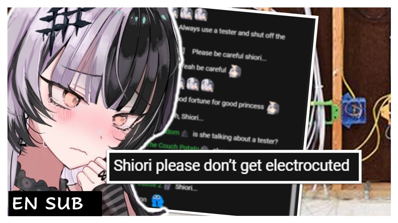 Shiori Shares How She Almost Got Electrocuted Recently...【 Shiori Novella | hololive EN 】