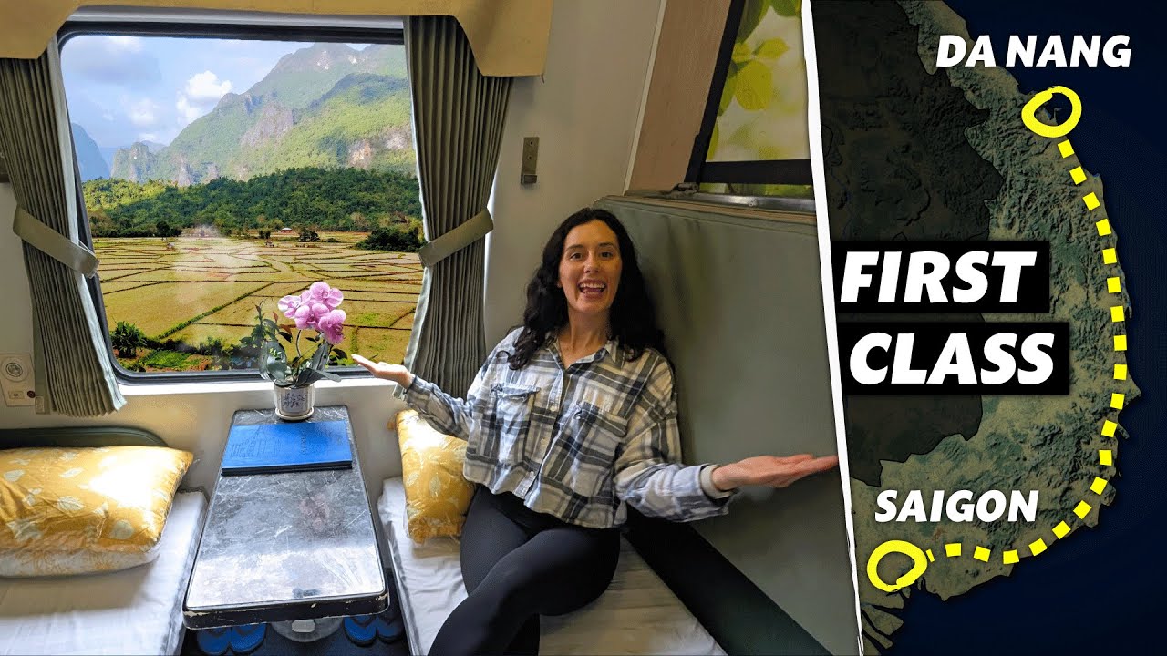 What Vietnam's FIRST CLASS Train Is Really Like