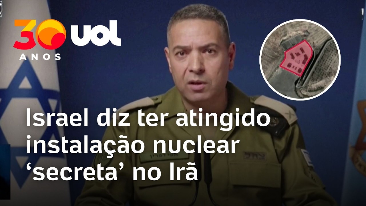 Instalação nuclear 'secreta' do Irã foi atacada, diz general israelense