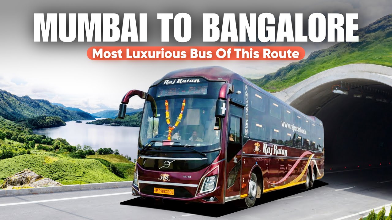 Mumbai To Bangalore In Raj Ratan Travels Volvo Sleeper Bus | Inaugural Journey  